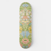 Willam Morris Myrtle Garden Floral Classic Skateboard (Voorkant)