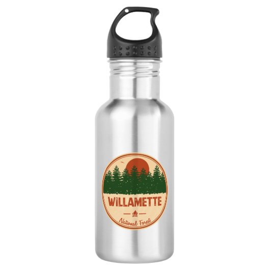 Willamette National Forest Waterfles (Voorkant)