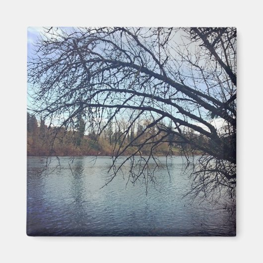 Willamette River, Oregon Magneet (Voorkant)
