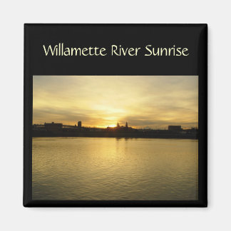 Willametter River Sunrise Magneet