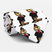 Willard E. Walrus | Klassieke Cartoon Stropdas (Opgerold)