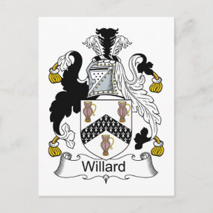 Willard Family Crest Briefkaart