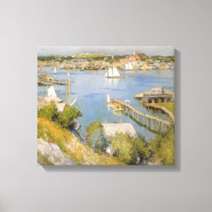Willard Metcalf Gloucester Harbour Canvas Afdruk