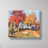 Willard Metcalf oktober Canvas Afdruk (Voorkant)