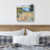 Willard Metcalf Poppy Garden Canvas Afdruk (Insitu (Slaapkamer))