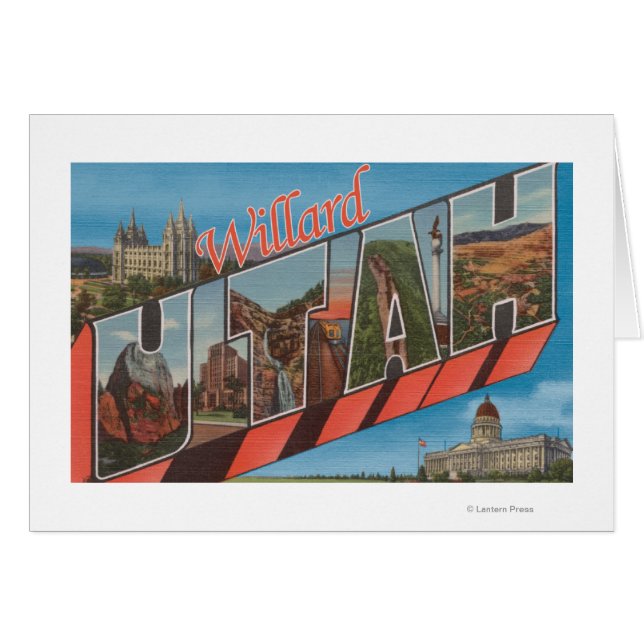 Willard, UtahLarge Letter ScenesWillard, UT (Voorkant Horizontaal)