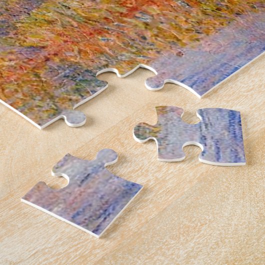 Wille Spring op de Epte Monet Fine Art Legpuzzel (Zijkant)