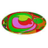 Willekeurig Abstract patroon Snijplank (Hoek)
