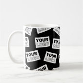 Willekeurig geplaatst Zoek naar uw Logo of een fot Koffiemok (Links)