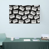 Willekeurig geplaatste zoek naar uw logo of elke f spandoek (Beurs)