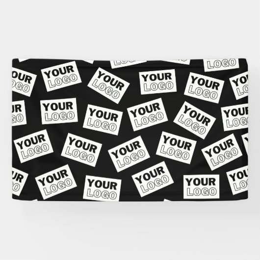 Willekeurig geplaatste zoek naar uw logo of elke f spandoek (Horizontaal)