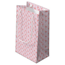 Willekeurig Roze Flamingo Vogel Patroon