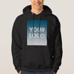 Willekeurige achtergrond   Witte gradiënt en uw Lo Hoodie