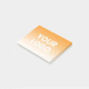 Willekeurige achtergrond Witte gradiënt en uw Lo Post-it® Notes