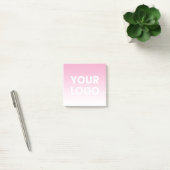 Willekeurige achtergrond | Witte gradiënt en uw Lo Post-it® Notes (Kantoor)