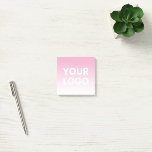 Willekeurige achtergrond | Witte gradiënt en uw Lo Post-it® Notes (Kantoor)