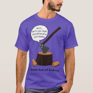 Willekeurige bijl van vriendelijkheid Klassieke TS T-shirt