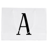 Willekeurige brief | Zwart-wit of doe-het-zelf kle Groot Cadeauzakje