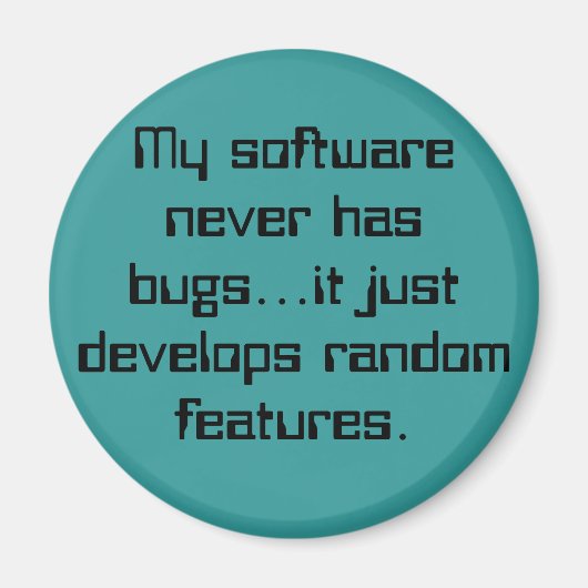 Willekeurige functionaliteit Magnet Magneet (Voorkant)