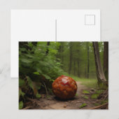 Willekeurige gehaktbal in het bos briefkaart (Voorkant / Achterkant)