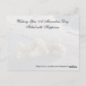 Willekeurige handelingen van het Briefkaart van de (Achterkant)