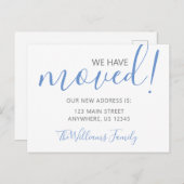 Willekeurige kleur - Scriptnaam verplaatsen Briefkaart (Voorkant / Achterkant)