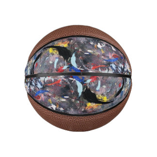 willekeurige kunst basketbal