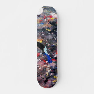 willekeurige kunst skateboard