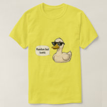 Willekeurige maar Iconische Eend T-Shirt
