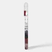 Willekeurige rode en zwarte verf Case-Mate iPhone case (Achterkant / Links)