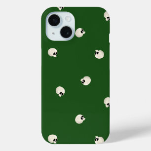 Willekeurige Schattigee Kawaii Skull Stippen donke