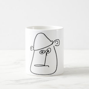 Willekeurige vent koffiemok