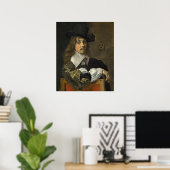 Willem Coymans - Frans Hals Poster Art (Bureau à domicile)