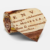 Willem Janszoon Blaeu Old German Map Collectie Stropdas (Opgerold)