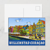 Willemstad Curaçao Caribbean Zee Curaçao Briefkaart (Voorkant / Achterkant)