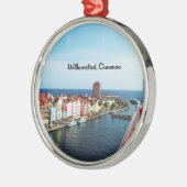 Willemstad Curacao Metalen Ornament (Links)