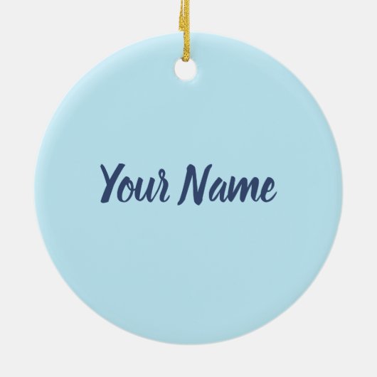 Willemstad Curacao Vacation Caribisch gebied Keramisch Ornament (Achterkant)