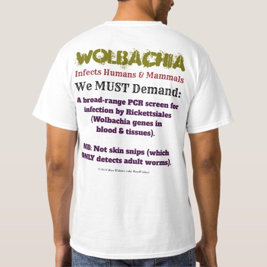 Willful Negligence to NOT Test by RoseWrites T-shirt (Achterkant)