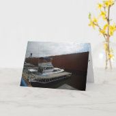 « WILLIAM A. IRVIN & Bateaux de Pêche » Carte de B (Fleur jaune)