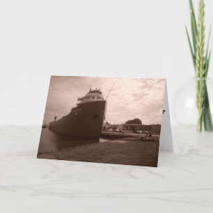 "WILLIAM A. IRVIN in Sepia" Beterschap Kaart