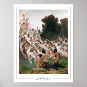 William-Adolphe Bouguereau Affiche d'art Zedign #1