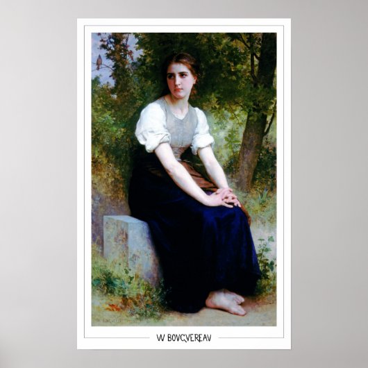 William-Adolphe Bouguereau Affiche d'art Zedign #1 (Devant)