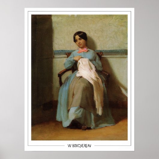 William-Adolphe Bouguereau Affiche d'art Zedign #2 (Devant)
