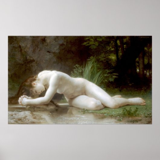 William-Adolphe Bouguereau-Biblis Poster (Voorkant)