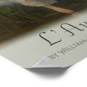 William-Adolphe Bouguereau Dawn L'aurore Cardstock Poster (Hoek)