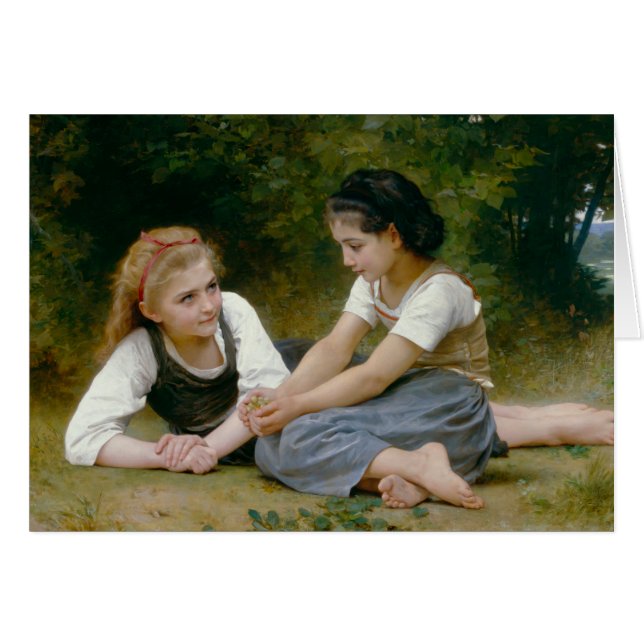 William-Adolphe Bouguereau - De Nut Gatherers (Voorkant Horizontaal)