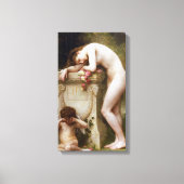 William-Adolphe Bouguereau - Elegy Canvas Afdruk (Voorkant)