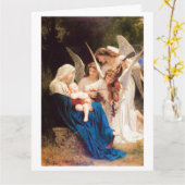 William-Adolphe Bouguereau SONG OF ANGELS 1881 Kaart (Gele Bloem)