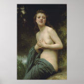 William-Adolphe Bouguereau-Spring Breeze Poster (Voorkant)