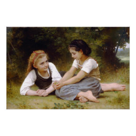 William-Adolphe Bouguereau The Nut Gatherers Perfect Poster